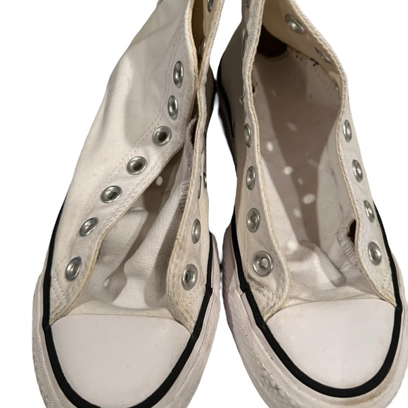 Converse white platform chuck  Taylor’s size 5 - Picture 7 of 8